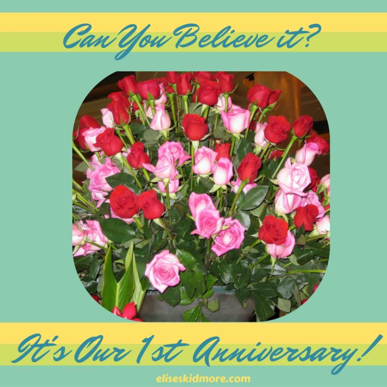 It’s Our 1st Anniversary!